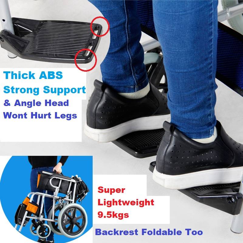 EngHong Branded Lighweight wheelchair 10kg Strong lightest wheelchair